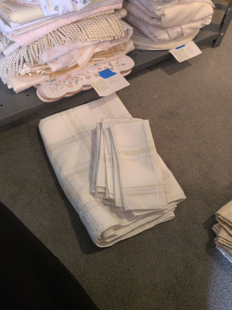 Assorted Table Linens and Decorative Fabric Textiles - image 2 of 10