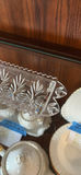 Cut Glass Serving Tray and Crystal Covered Dishes - thumbnail 3 of 14