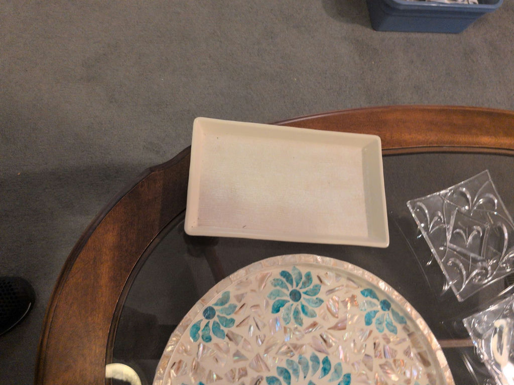Decorative Serving Trays and Glass Plates - image 5 of 9