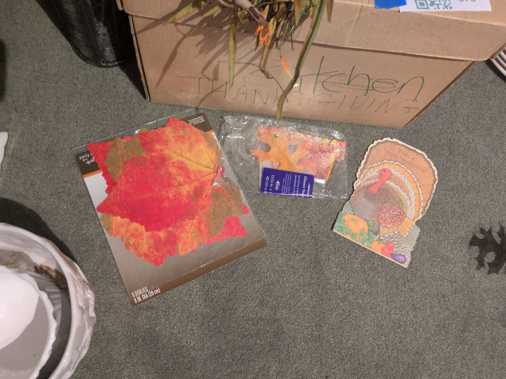 Thanksgiving and Fall Decorative Items - image 3 of 10