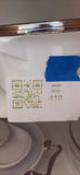 White Covered Casserole Dish with Glass Lid - thumbnail 4 of 4