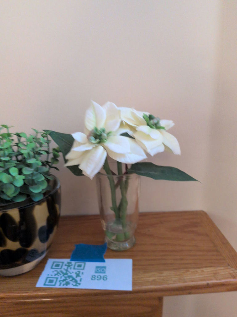 Artificial Plants and Faux White Florals - image 4 of 4