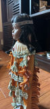 Porcelain Doll in Traditional Style Outfit - thumbnail 4 of 5