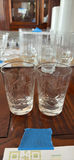 Set of Cut Glass Tumblers - thumbnail 1 of 3