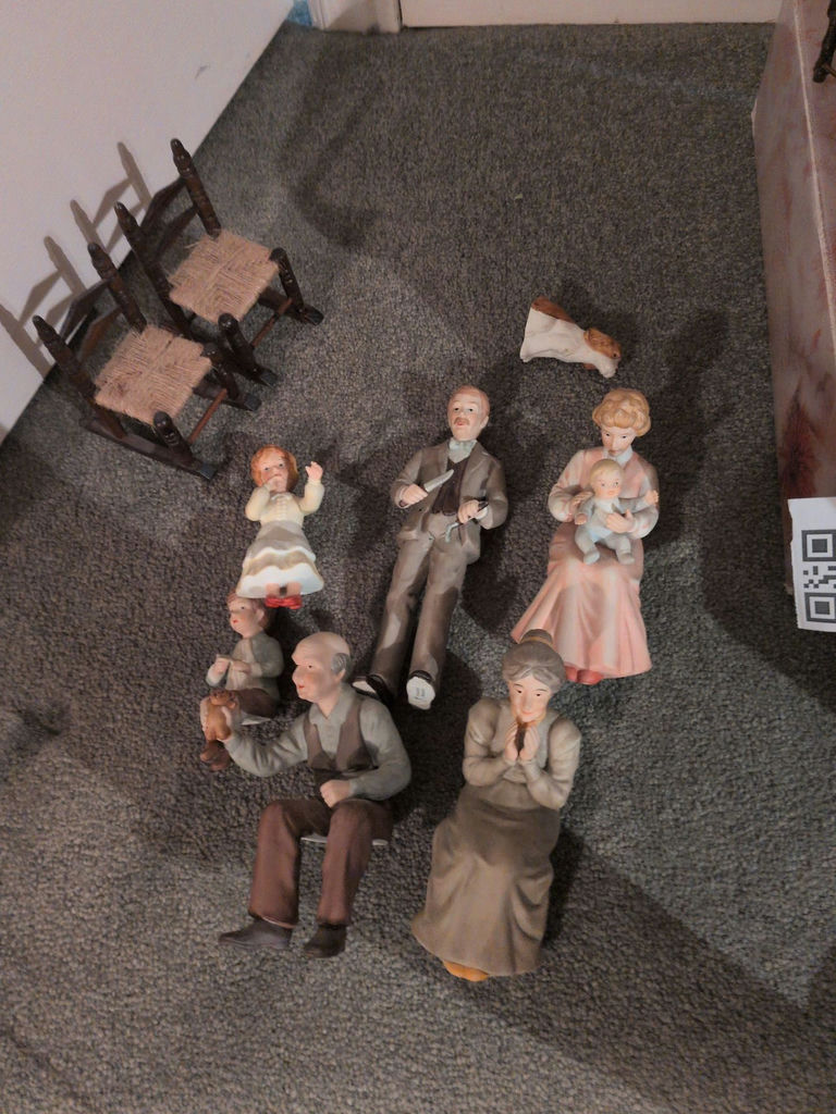 Treasured Memories Miniature Figurines Set - image 3 of 5