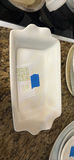 White Ceramic Rectangular Baking Dish - thumbnail 1 of 3