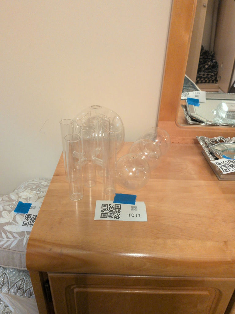 Clear Glass Vases - image 1 of 6