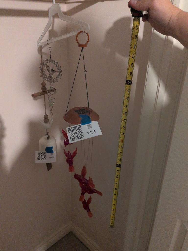 Hummingbird Wind Chime and Hanging Ornament - image 4 of 4