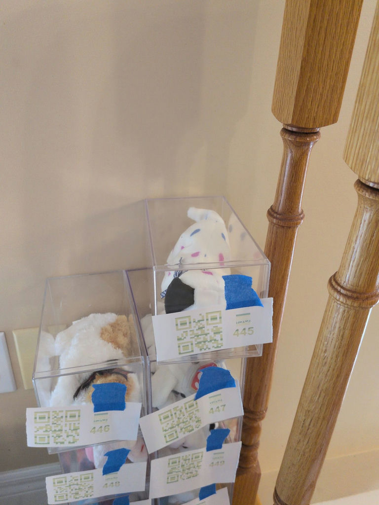 TY Beanie Baby Dalmation in Clear Display Case - image 1 of 4