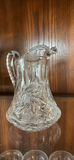 Cut Crystal Glass Pitcher - thumbnail 3 of 5