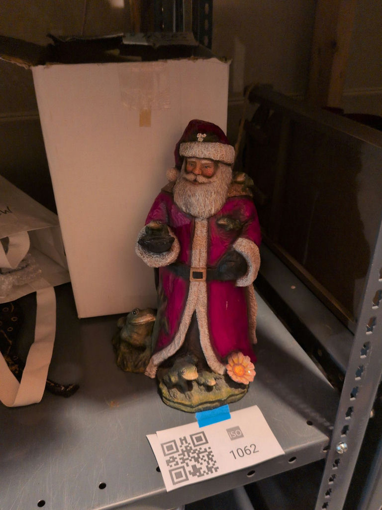 Big Sky Kringle Kroakers Santa Figurine - image 2 of 6