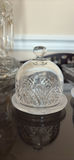 Set of Two Cut Glass Covered Dishes - thumbnail 2 of 5