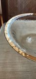 Textured Glass Serving Bowls and Oval Platter - thumbnail 7 of 8