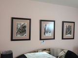 Set of Three Framed Black and White Montreal Street Prints - thumbnail 1 of 8