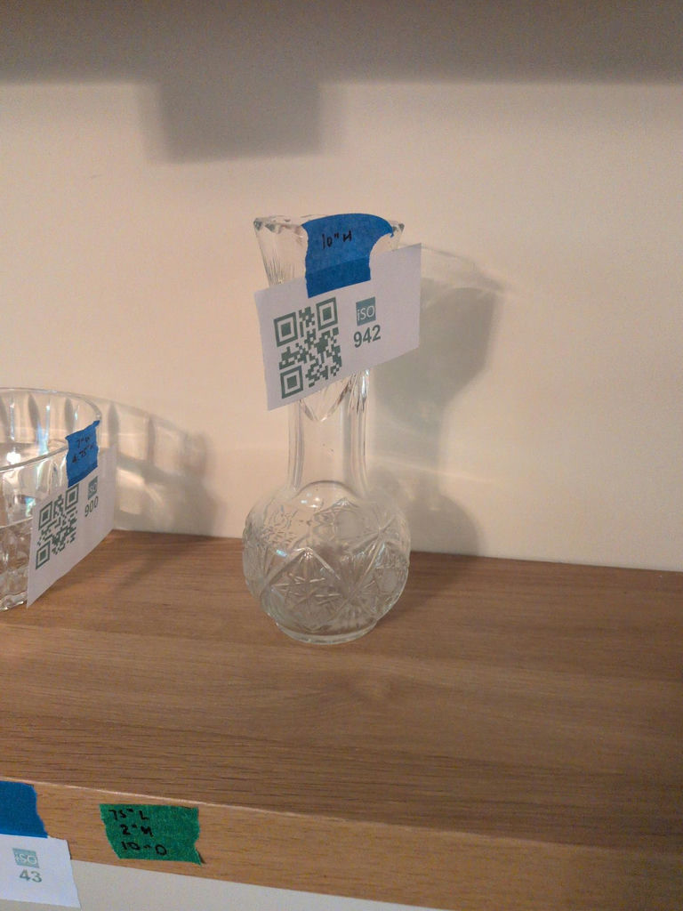 Cut Glass Bud Vase - image 1 of 4