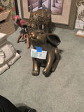 Bronze-Tone Rabbit Sculpture - thumbnail 1 of 4