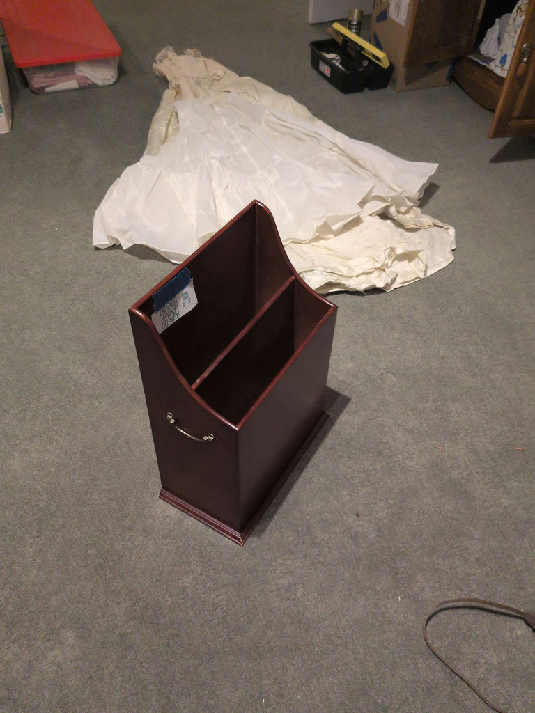 Wooden Magazine Rack - image 2 of 4