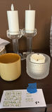 Candles and Glass Candle Holders - thumbnail 3 of 5