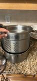 Stainless Steel Stock Pot with Steamer Insert and Lid - thumbnail 4 of 5