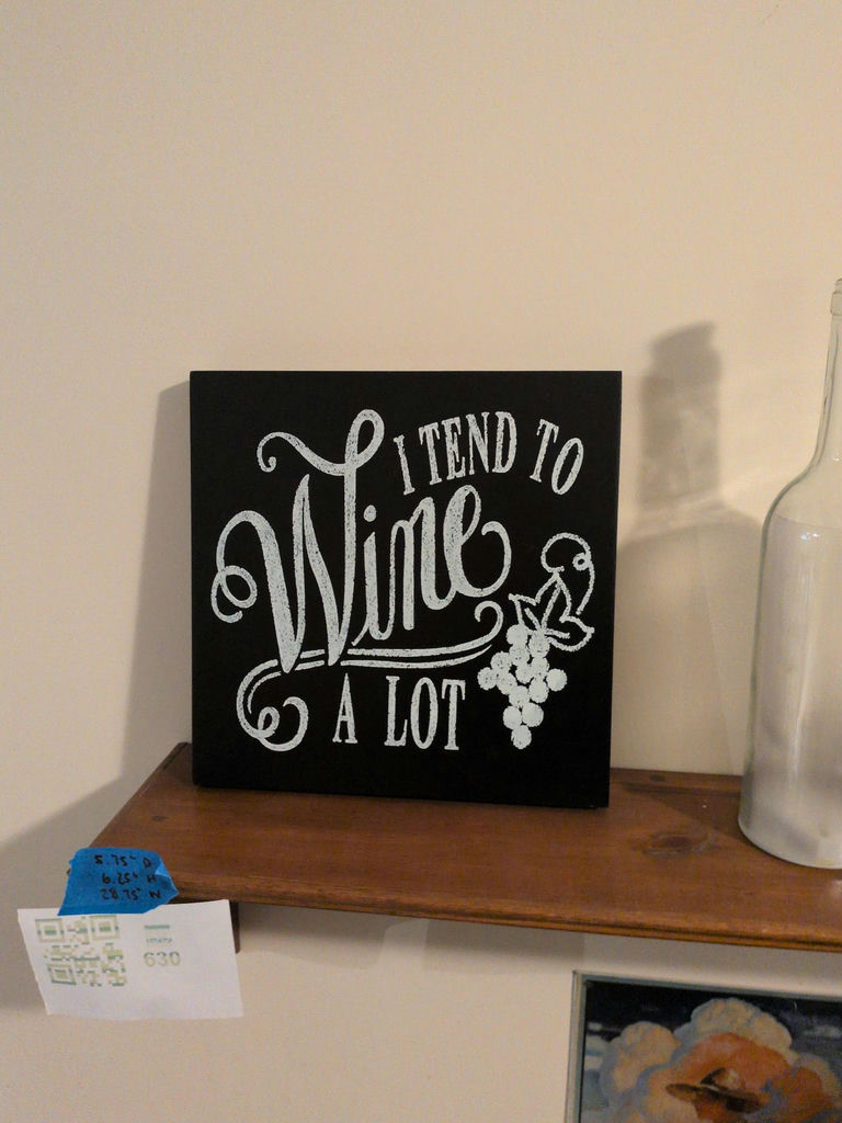 Decorative Wall Signs and Glass Bottle - image 3 of 7
