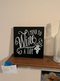 Decorative Wall Signs and Glass Bottle - thumbnail 3 of 7