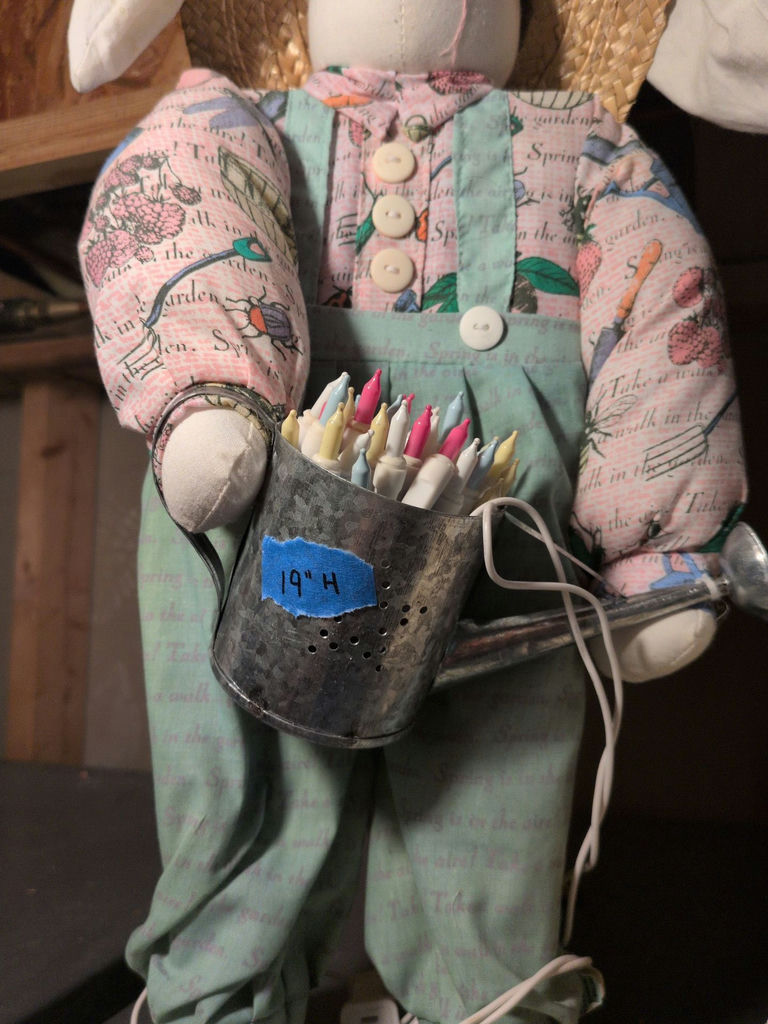 Rabbit Figurines and Bunny Doll Decoration - image 6 of 6