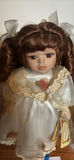 Porcelain Doll in White Lace Dress - thumbnail 2 of 5