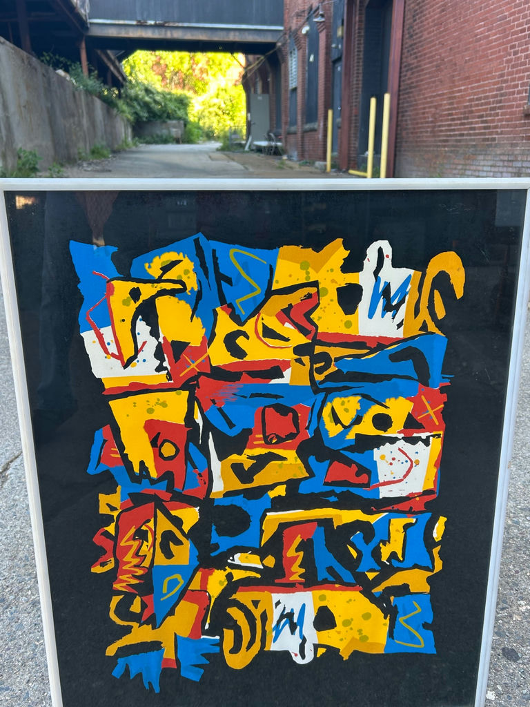 Abstract Serigraph Signed - image 4 of 5