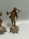 Pair of Rancoulet Gilt Bronze Statues Signed - thumbnail 3 of 8