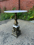 Italian Marble Top Pedestal Table  - thumbnail 7 of 7
