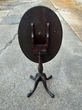 Antique Tilt Top Oval Table - thumbnail 2 of 6