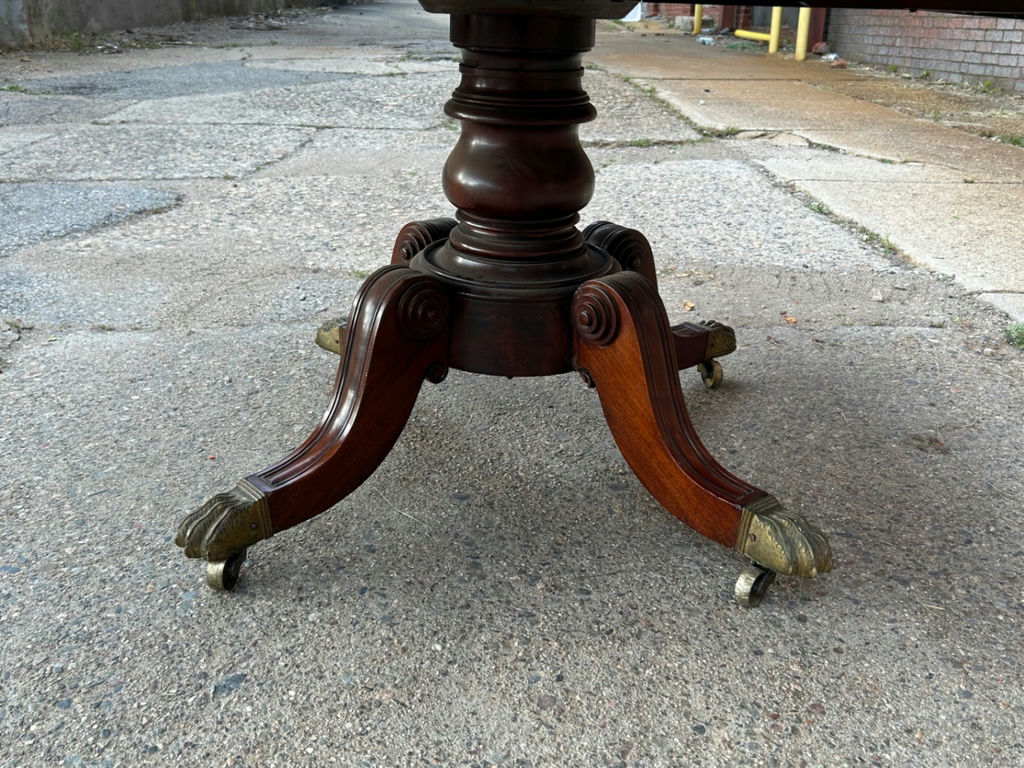 Antique Mahogany Drop Leaf Table  - image 2 of 8