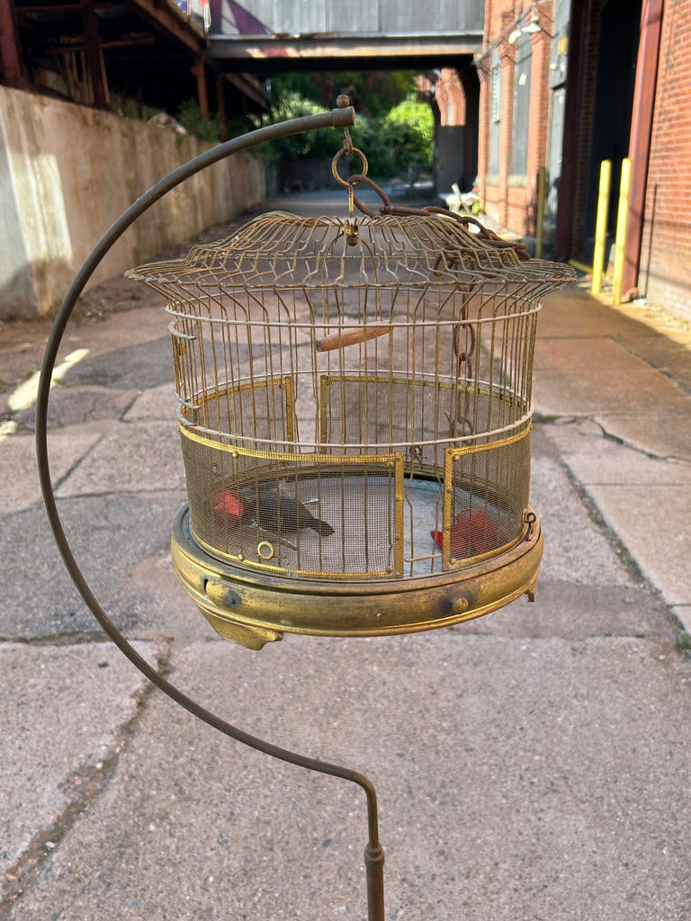 O.L & Co. Floor Standing Birdcage  - image 3 of 6