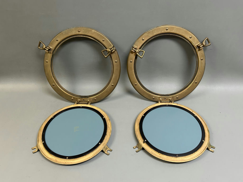 Brass Marine Portholes - image 4 of 5