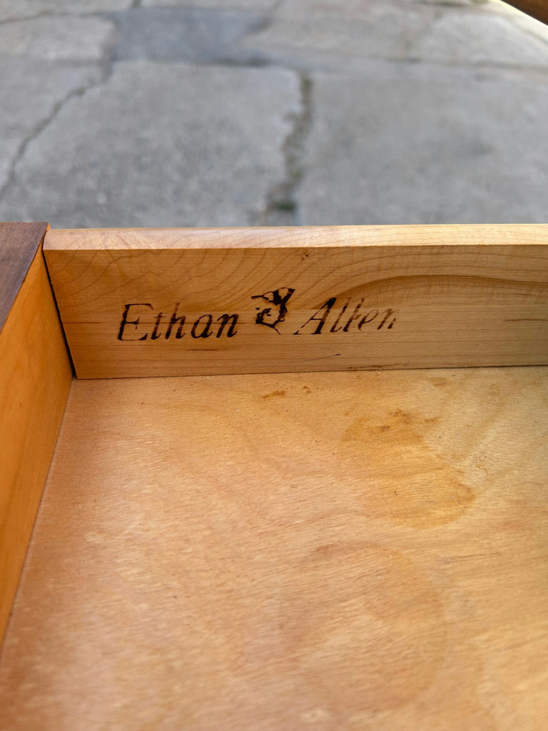 Ethan Allen Drop Leaf Serving Cart - image 2 of 7