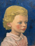 Young Girl Portrait Oil Painting - thumbnail 2 of 4