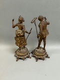 Pair of Rancoulet Gilt Bronze Statues Signed  - thumbnail 5 of 8