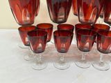 Cristal d'Arques-Durand RubyRed Goblets - thumbnail 3 of 5
