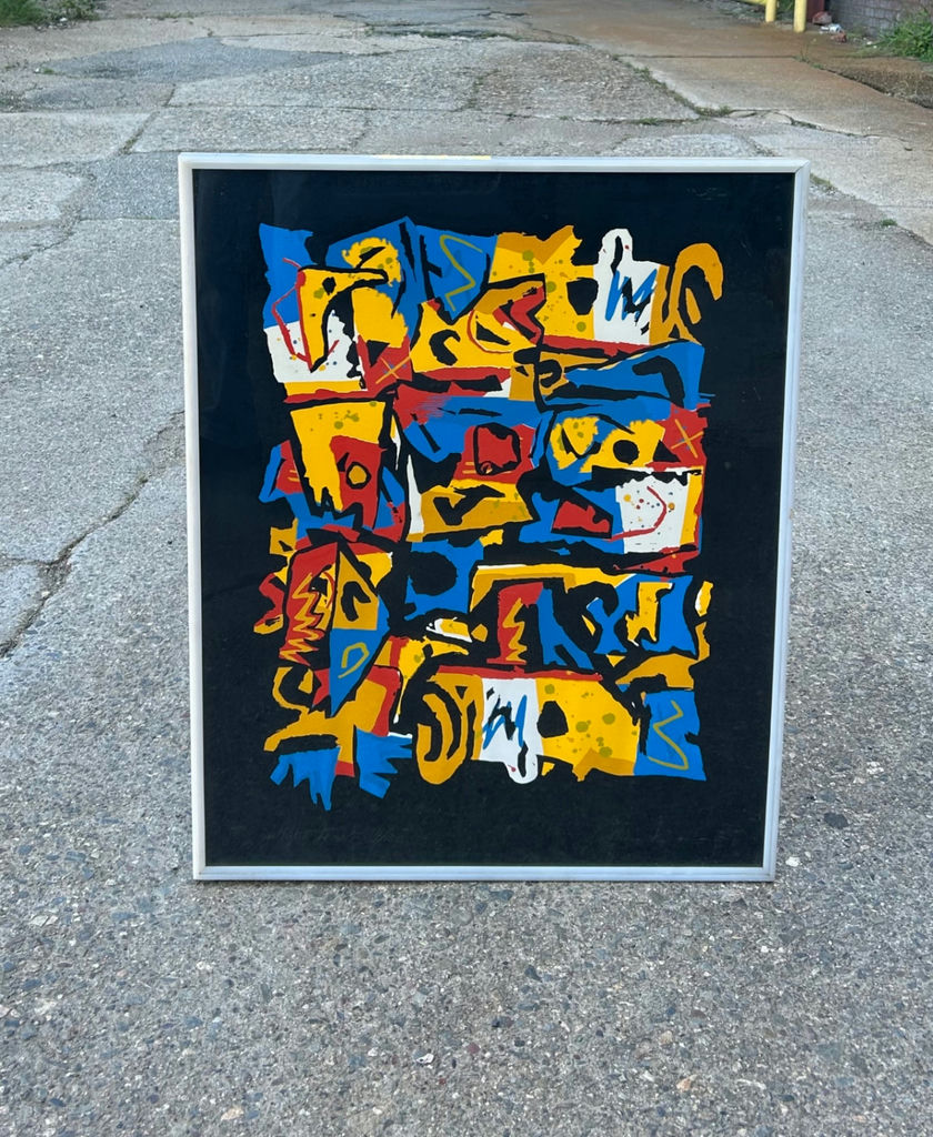 Abstract Serigraph Signed - image 1 of 5