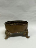 Antique Bronze Figural Footed Planter  - thumbnail 4 of 7