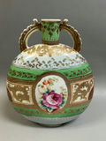 French Moriage Double Handle Ewer  - thumbnail 3 of 4