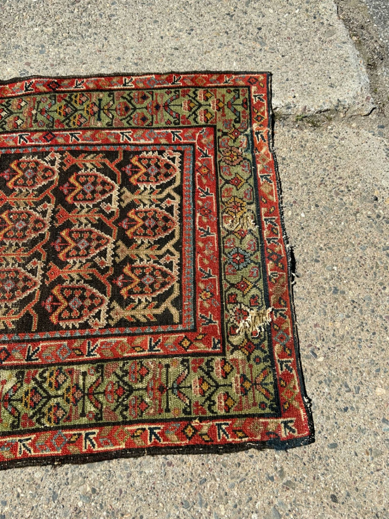 Persian Runner Rug Hand-Woven - image 5 of 7