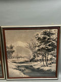 Vintage Asian Paintings on Silk - thumbnail 3 of 7