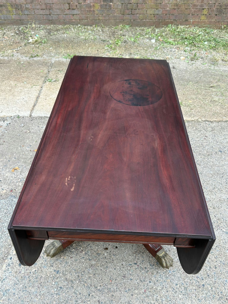 Antique Mahogany Drop Leaf Table  - image 6 of 8