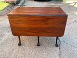 Mahogany Drop Leaf Dinning Table  - thumbnail 2 of 7