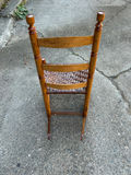 Antique Ladder Back Rocker - thumbnail 3 of 5