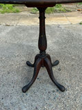 Antique Tilt Top Oval Table  - thumbnail 5 of 6