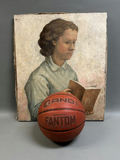 Young Lady Reading a Book Oil Painting - thumbnail 3 of 5