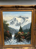 Landscape Oil Painting Signed - thumbnail 2 of 4