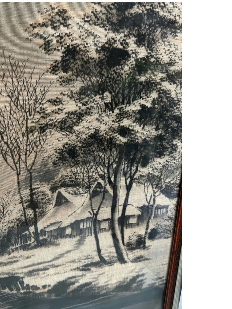 Vintage Asian Paintings on Silk - image 6 of 7